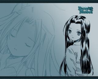 Girl ponytail sad blue gothic - a sad face free wallpaper