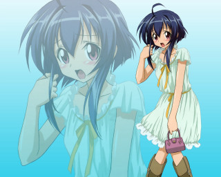 Girl white dress boots rayonism - aguri uchida free wallpaper