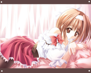 Alice pink bed anime remodernism - a pink dress free wallpaper