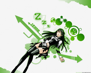 Green arrow gothic anime eizan - outfit free wallpaper