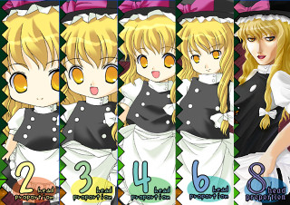 Anime characters girl dress bow - number free wallpaper