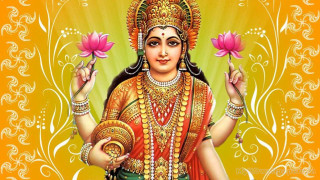 Woman holding flowers yellow background - her free wallpaper