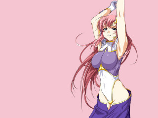 Purple leotard sword pink background - a sword free wallpaper