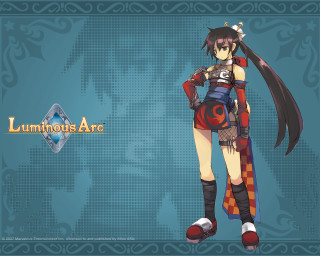 Woman armor sword ninja checkered - background free wallpaper