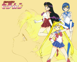Anime girls sailor moon colorful - serial free wallpaper