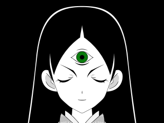Alice prin green eyes surrealist - pop surrealism free wallpaper