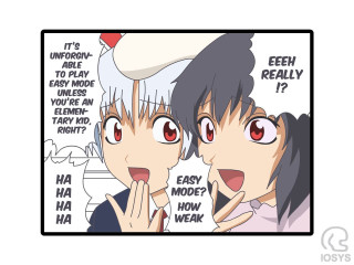 Anime funny faces neogeo unreal - two anime character free wallpaper