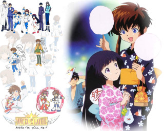 Anime festival crowd balloons kimono - a crowd of people free wallpaper