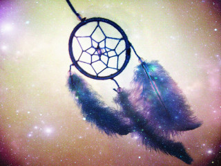 Dream catcher sky stars purple - a purple sky free wallpaper