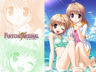 Beach anime girls magicrealism bikini - one girl free wallpaper