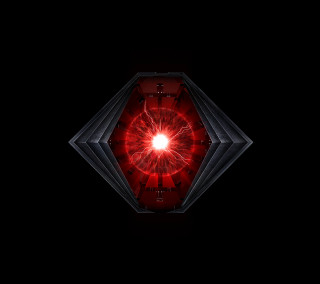 Red light black background diamond - the middle free wallpaper