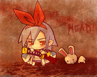 Girl rabbit gun wall artist - pop surrealism free wallpaper