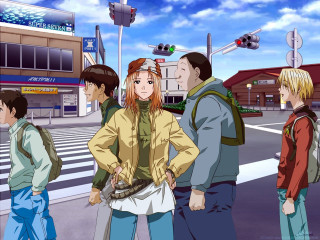 Street corner group neogeo children - a group of people free wallpaper for desktop