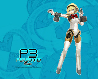 Alice white suit scissors gun - neogeo free wallpaper