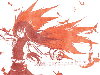 Girl red cape bird autumn - a red cape free wallpaper