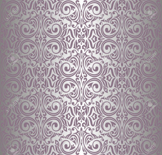 Purple silver wallpaper floral design - purple free wallpaper