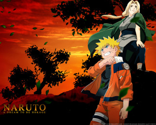 Sunset autumn leaves anime campfire - a sunset free wallpaper