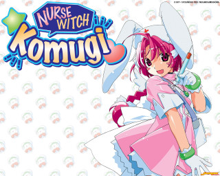 Nurse witch pink dress umbrella - the word free wallpaper