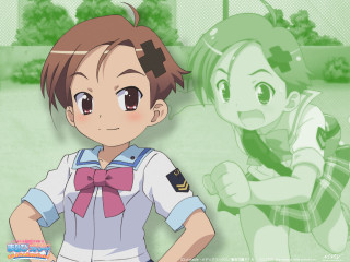 Girl uniform boy baseball cap - his hand free wallpaper