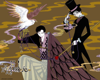 Couple birds water gothic angel - their shoulder free wallpaper
