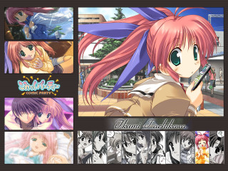 Anime collage pinkhair greeneyes cellphone - green eye free wallpaper