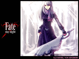 Snowy forest woman knife gothic - gothic free wallpaper