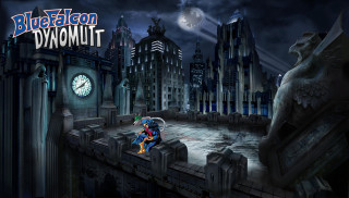 Cartoon man bridge clock city - a cartoon of a man free wallpaper for desktop
