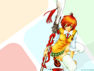 Girl sword bird kneeling anime - a sword and a bird free wallpaper