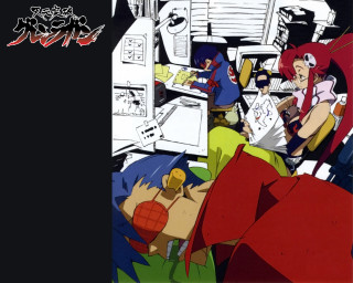 Cartoon group room black red - a group of cartoon characters free wallpaper
