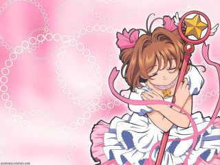 Girl star pink bubbles ribbon - a pink ribbon free wallpaper