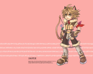 Andor basch fur trimmed archer - a white stripe free wallpaper