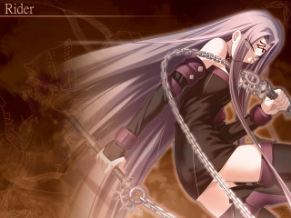 Anime gothic medusa sword purplehair - a sword and a sword free wallpaper