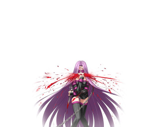 Bloody purple outfit chain injury - bloody free wallpaper