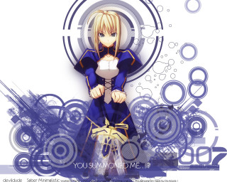 Anime blue white hat armor - a blue outfit free wallpaper