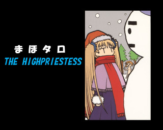 Cartoon girls snowman christmas antlers - chinese free wallpaper