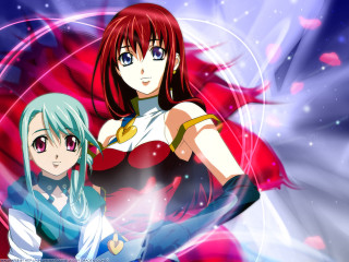 Anime girls blue eyes long 19 - anime visual free wallpaper