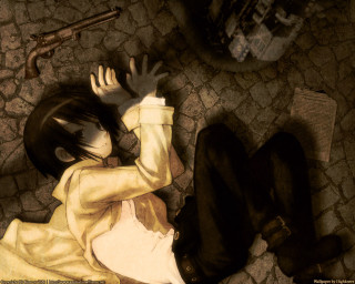 Gothic anime lying gun alcohol - gothic free wallpaper for desktop