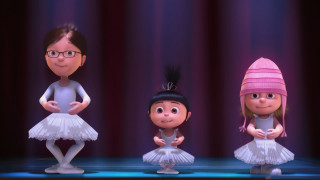 Cartoon characters stage curtain spotlight - a group of cartoon characters free wallpaper