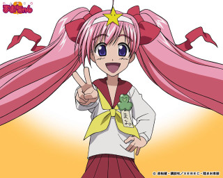 Pink star girl portrait yukito - yukito kishiro free wallpaper