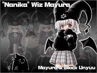 Demon girl black wings bat - carla wyzgala free wallpaper