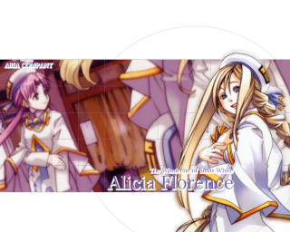 Alice prin girl portrait holography - a white hat free wallpaper