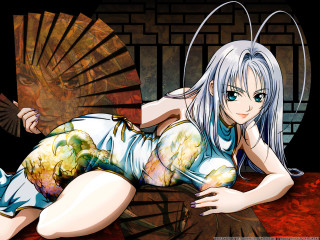 Woman fan bed portrait neogeo - a bed free wallpaper