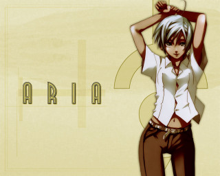 Woman white shirt tie yellow - cel free wallpaper for desktop