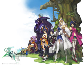 Anime group tree forest sky - a tree in a forest free wallpaper