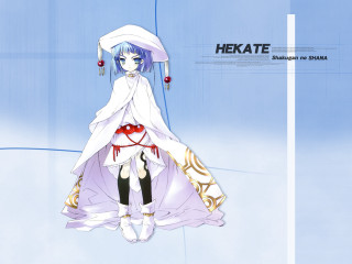White kimono blue hair blue - a red heart free wallpaper