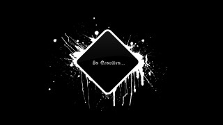 Black white diamond side be - side and the words free wallpaper