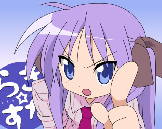 Cartoon girl purple hair phone - a phone free wallpaper