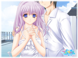 Couple holding hands blush blue - the man free wallpaper