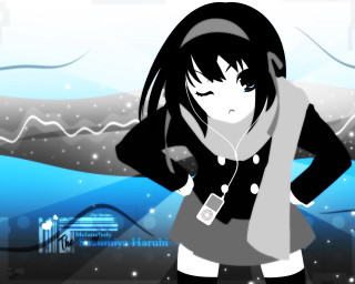 Alice prin girl headphones snowy - headphone free wallpaper