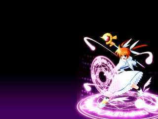 Girl dancing hologram magic wings - the dark free wallpaper